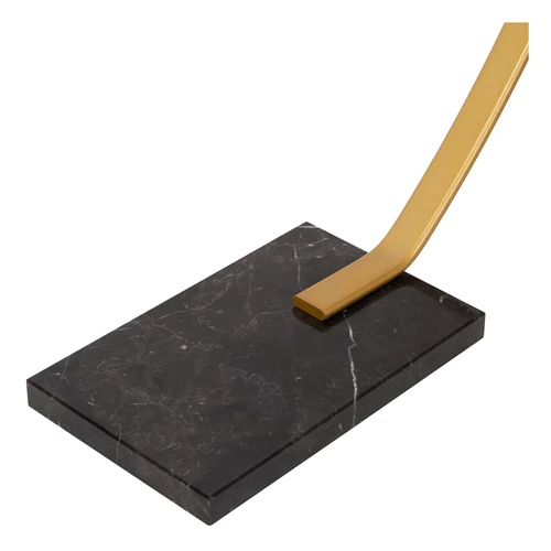 Lucide CURVE - Lámpara de arco - LED Regul. - 1x15W 2700K - Oro mate / Latón - detalle 2